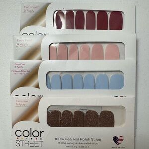Color Street Nail Strips Bundle